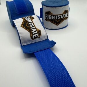 FightState Apparel Blue Hand Wraps
